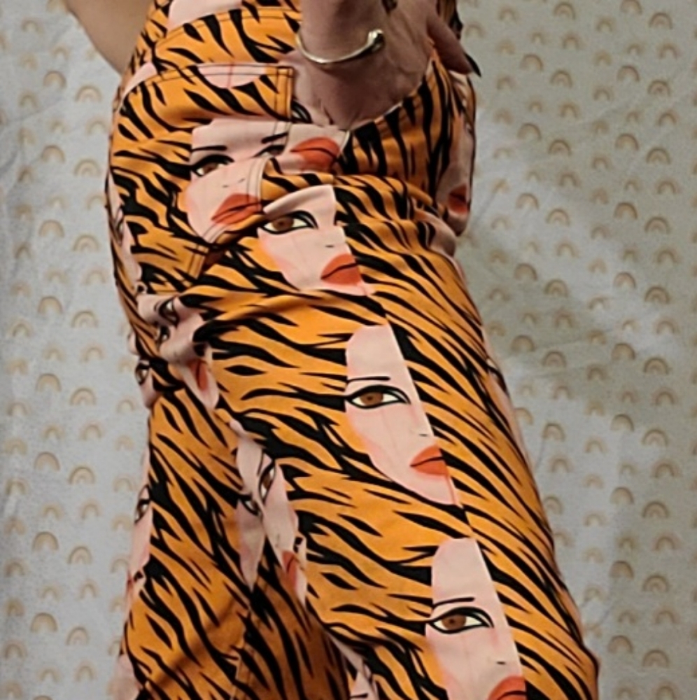 2019 Dearly Beloved Collection Patrick Church High Waisted Flare Leg Size 30 - Picture 4 of 16